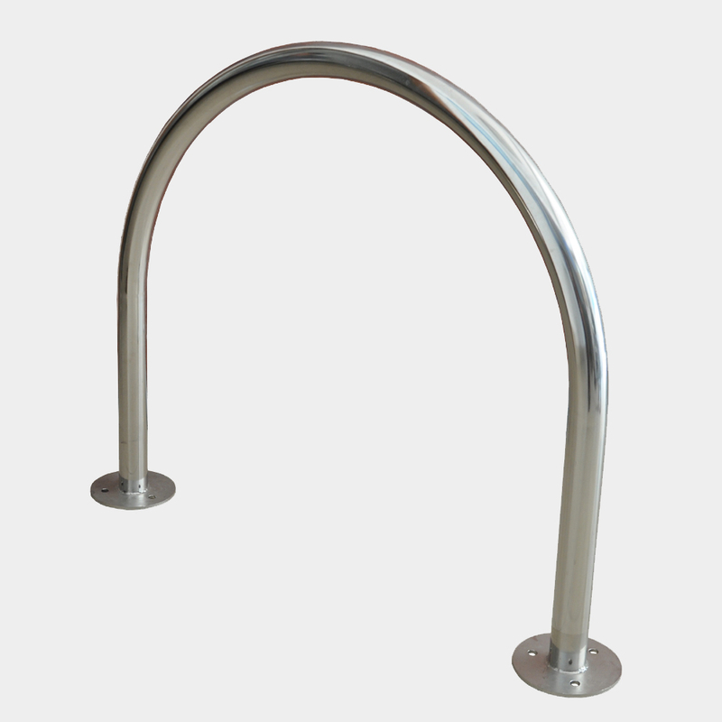 Industrial Stand Up U-vorm Single Hoop Bike Stand Steel